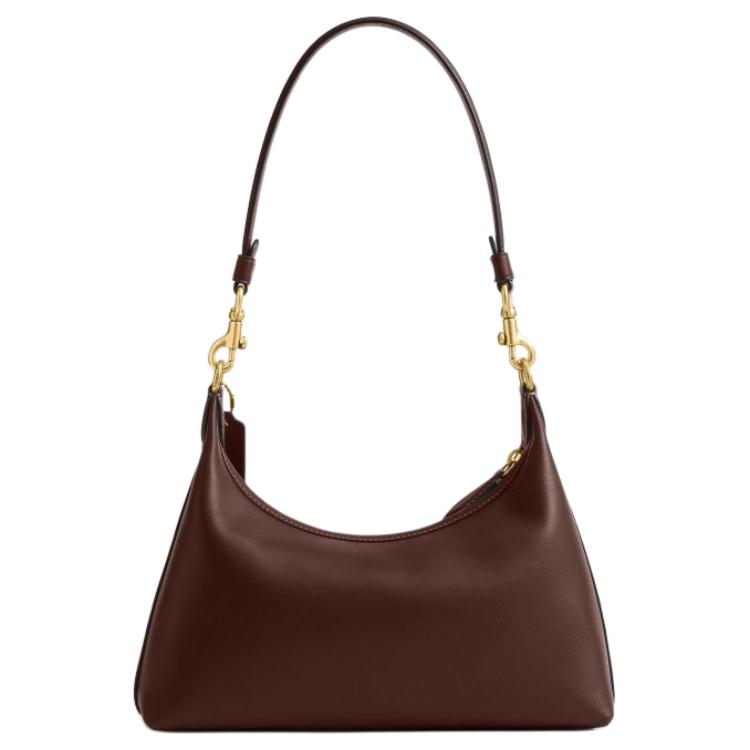 Coach Juliet 28 Detachable Shoulder Strap Leather Shoulder Bag Large Women Shoulder Bag Brown CDZ64-B4MPL