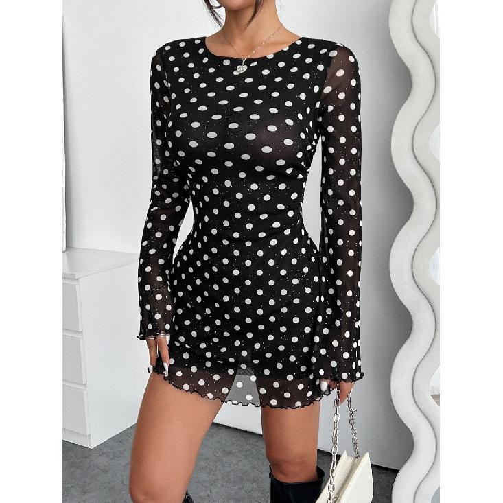 Damen Kurzes Frühlings- Und Sommerkleid, Sexy, Modisch, Lässig, Urlaub, Täglich, Kurzärmlig, Satin-Hosenträgerkleid