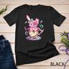 Boy's Casual Cotton Crew Neck T-shirt Kawaii Pastel Goth Cute Creepy Rabbit Menhera Occult Bunny Unisex T-shirt