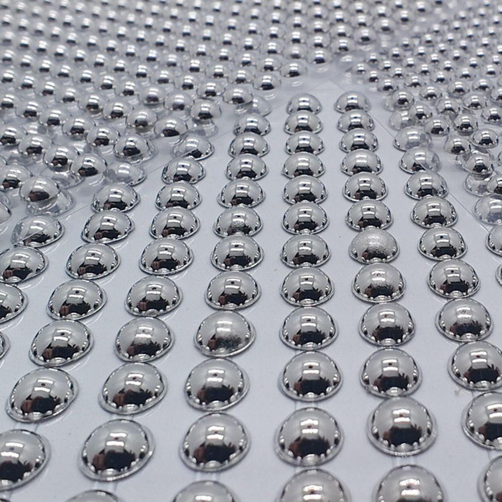 3/4/5/6mm Naklejki do Eyelineru DIY Dekoracja Makijażu Impreza Naklejki z Cyrkoniami Kobiety