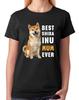 Best Shiba Inu Mum Ever Ladies T-Shirt Dog Gift Pet Lover Mother Tee