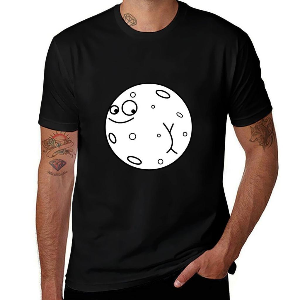 Mooning Tshirt Breathable Mesh Panel Tshirt