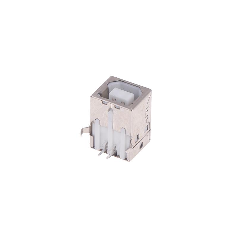 10Pcs/Lot Usb B Type Female Socket Connector G45 Square Interface Socket For Printer Data Interface