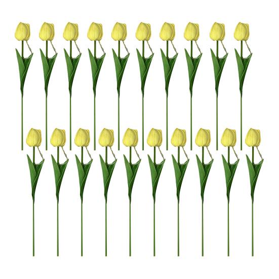 Yousheng Tulip Night Light Bouquet, Glowing Artificial Flowers with Petals, Handheld LED Lamp for Home Bedroom Decor, Valentine's Day Gift for Women