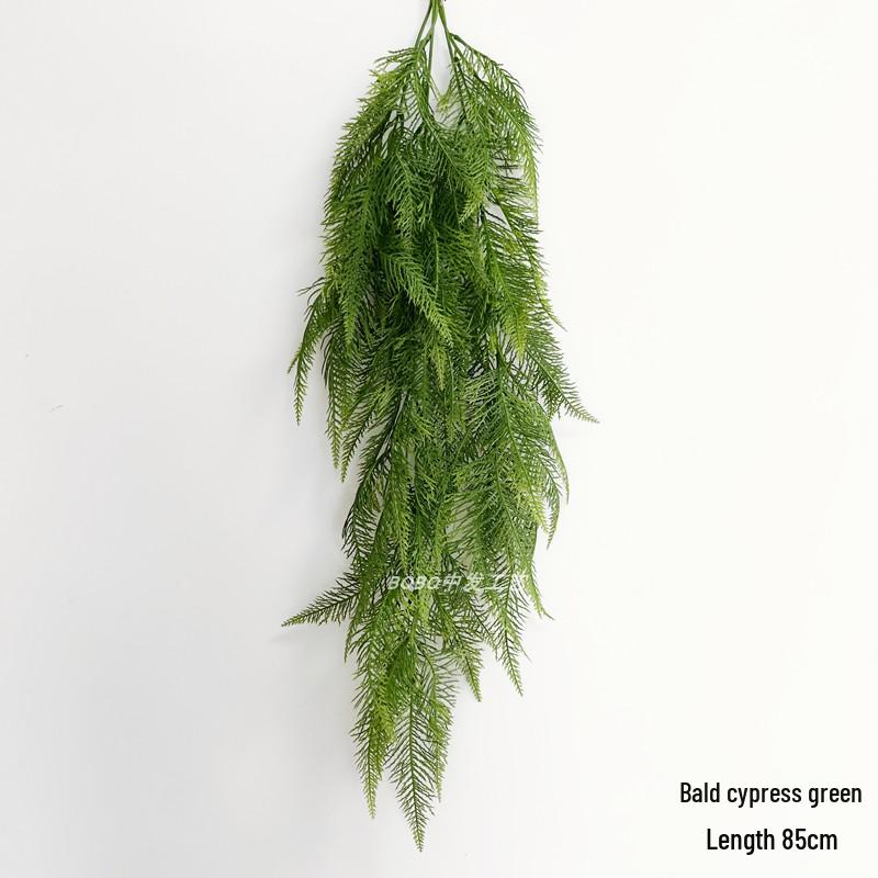 Artificial Spider Plant & Fern Hanging Decor - Trailing Green Vines for Wall & Ceiling