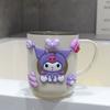 Sanrio Cute toothbrush cup Hello kitty Cinnamoroll High-looking Creative Cartoon Exquisite Home Anti-fall Toilet Cup