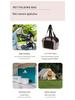 Portable Multifunctional Pet Bag: Crossbody, Handheld & Breathable Carrier for Cats and Dogs, Foldable Design for Easy Outings