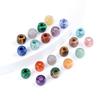 5Pcs Natural Semi Precious Stone Large Hole Barrel Beads 6×6mm 3mm Inner Hole Loose Crystal Spacer Beads For DIY Bracelet Necklace Jewelry Making