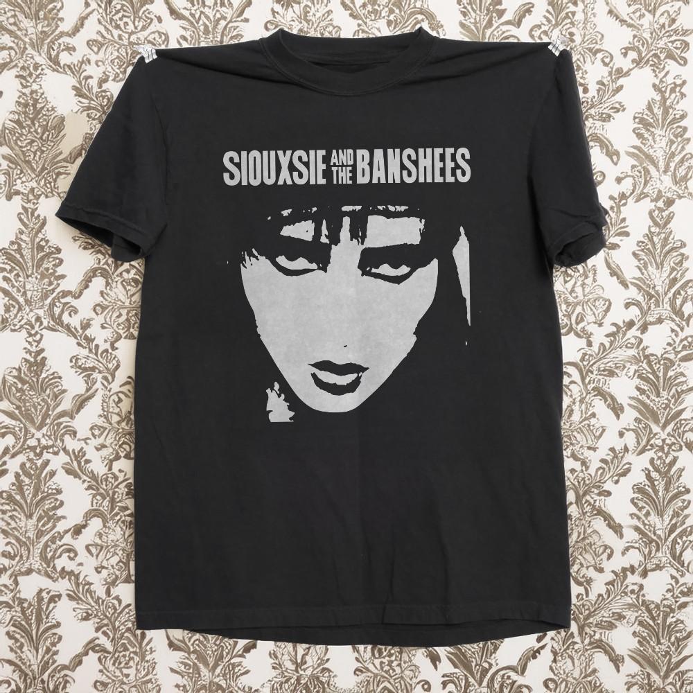 HOT SIOUXSIE AND THE BANSHEES Unisex Cotton Tshirt Unisex T-Shirt S