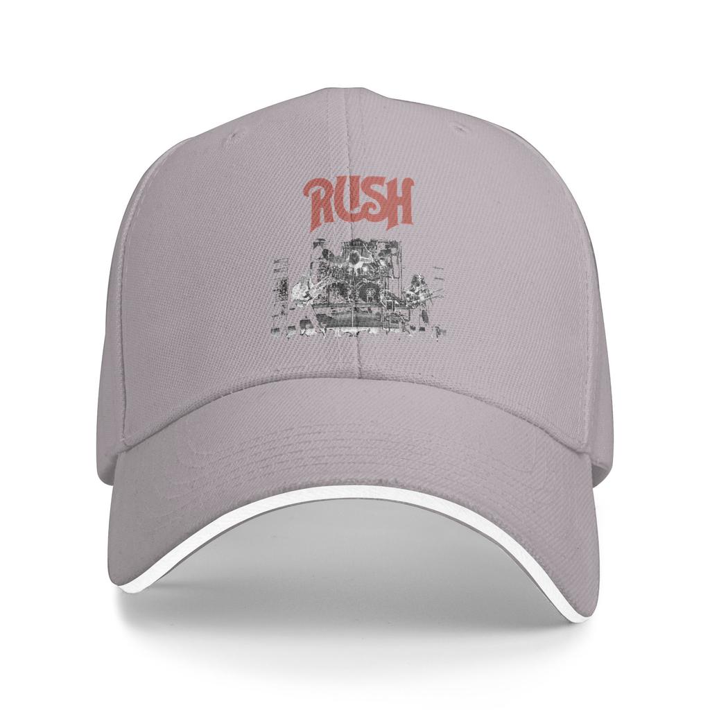 Rush Rock Band Baseball Cap  Unisex Men Print Trucker Hat Summer Fashion Running Hippie High Quality Snapback Cap