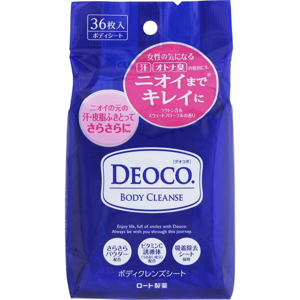 Of Deoco Body Cleanse 36 Sheets [Set 3] Sheets,