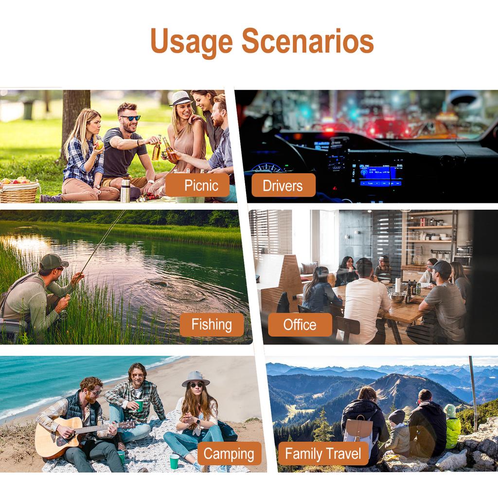 Portable Oven, 5V 9W Car Electric Food Warmer Mini Personal Heated Lunch Box for Cooking and Reheating Meals in