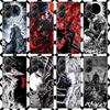 Black White G-Guts B-Berserks Phone Case for Xiaomi Poco F7 Ultra X7 X6 X5 Pro X4 Gt M8 M7 Redmi 15 15C 13 13C 12 12C Soft Cover