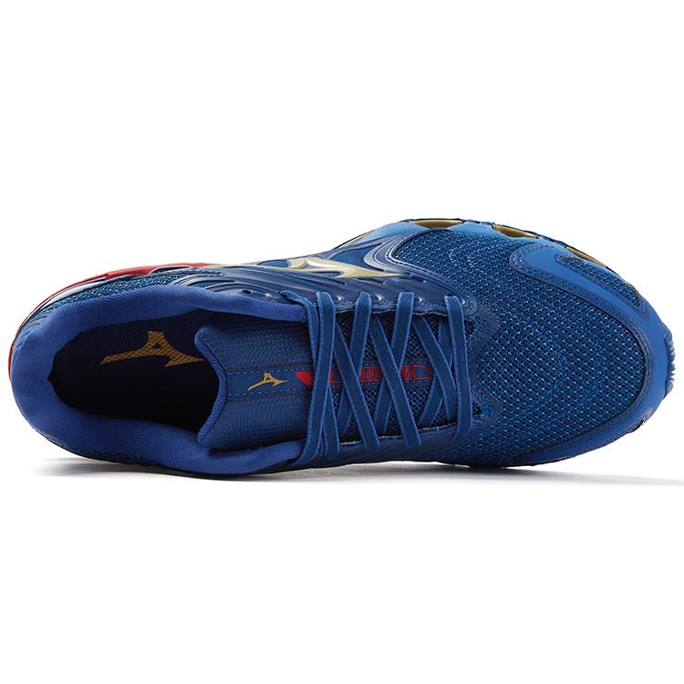 Mizuno Wave Prophecy 12S 'Dark Blue Gold Wine Red' J1GC234906