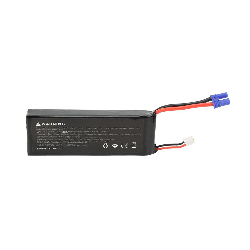 7.4V Lipo Battery Black 10C 2700mAh Female EC2 Plug Stable Accurate RC Drone Lipo Battery for