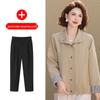 Elegant Spring Jacket 2026: New Style Lightweight Short for Middle-Aged Women