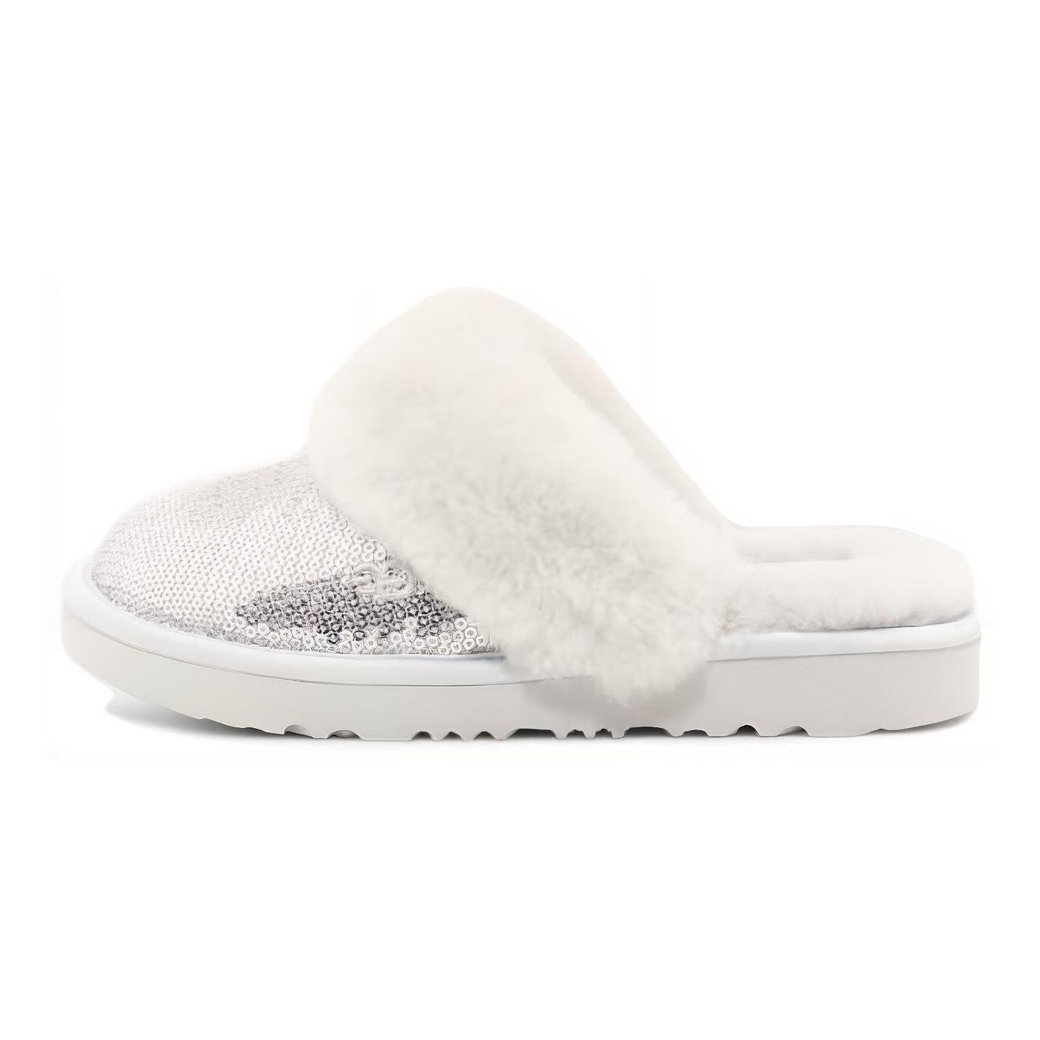 

UGG Мягкие и удобные тапочки из овчины Детские тапочки Серебряные 1151772K-SLVR 36