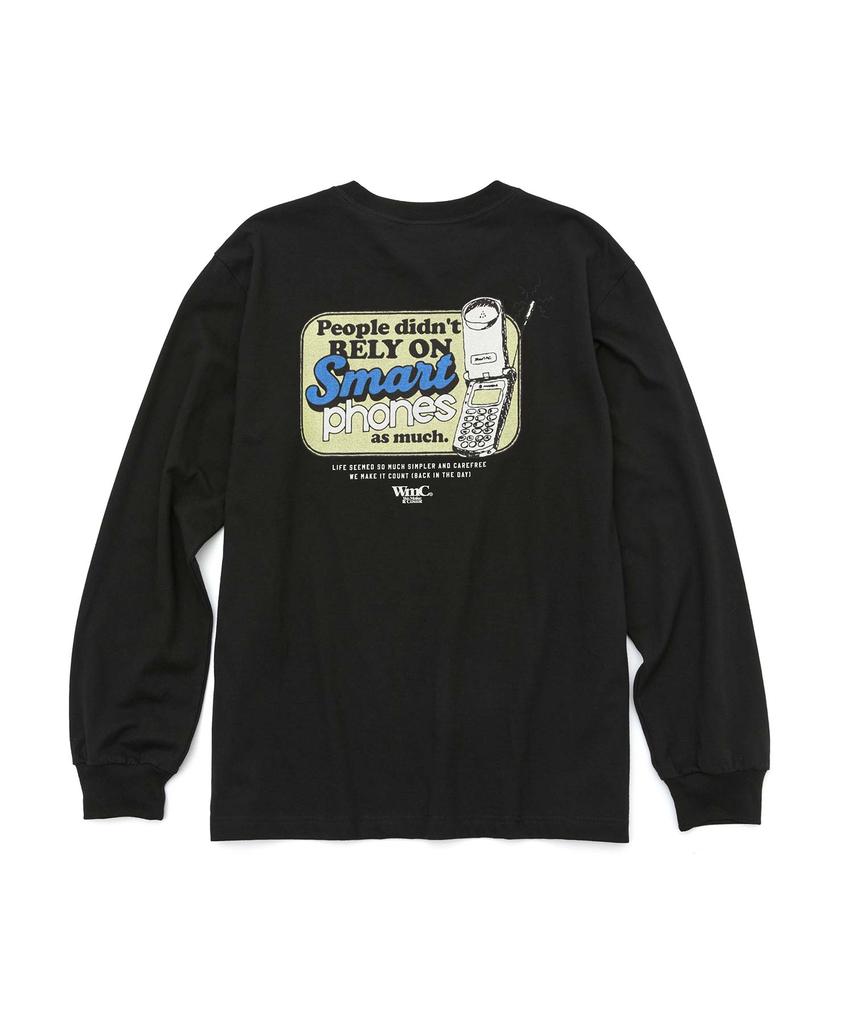 WMC Mobile Phone Long Sleeve_Black