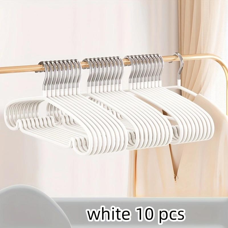10PCS Bold Wave Hanger for Home Use, Non Marking Clothes Hanger for Children, Clothes Hanger for Dormitory Use