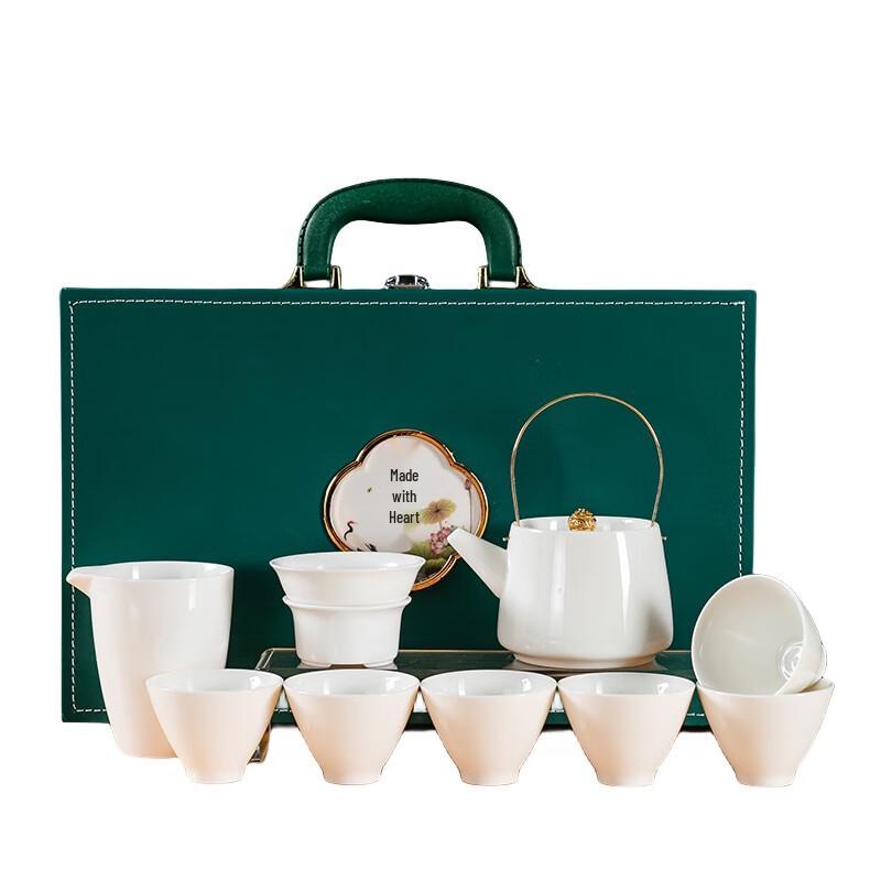 Yunyan Dehua White Porcelain Tea Set