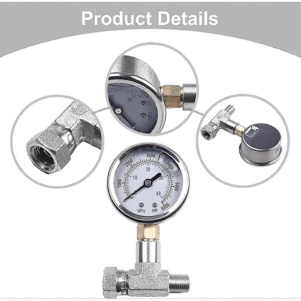 Airless Paint Sprayer Pressure Gauge Assembly for Various Models