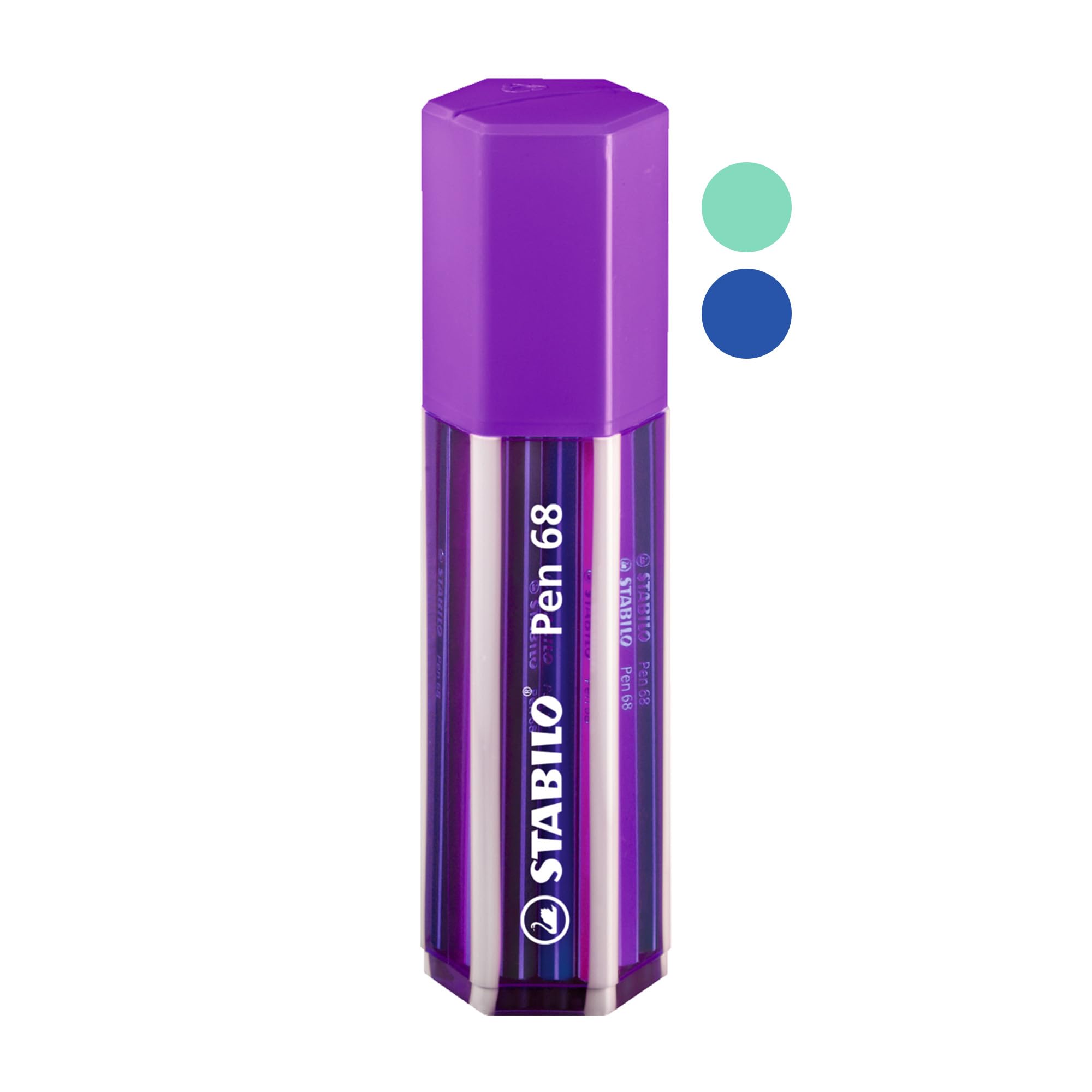 

STABILO Ручка Pen 68 Большая коробка 20 цветов На водной основе 6820-1