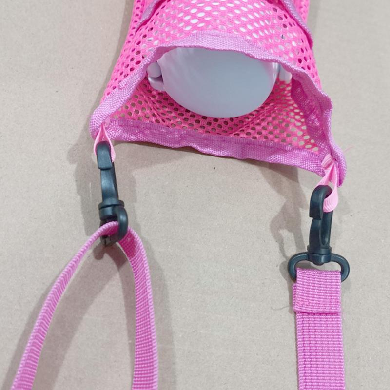 Portable Sport Water Bottle Cover Mesh Cup Sleeve Pouch With Strap Mobile Mobile Phone Carryall Visible Carryall Outdoor Activity Camping Accessories