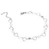 1 Piece 304 Stainless Steel Handmade Link Chain Anklet For Women Silver Color Leg Chain Foot Ankle Bracelets Jewelry Gift