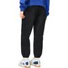 Li-Ning Badfive Logo Print Elastic Waist Cuffed Knit Sports Pants Women bottoms Black AKLSC14-4