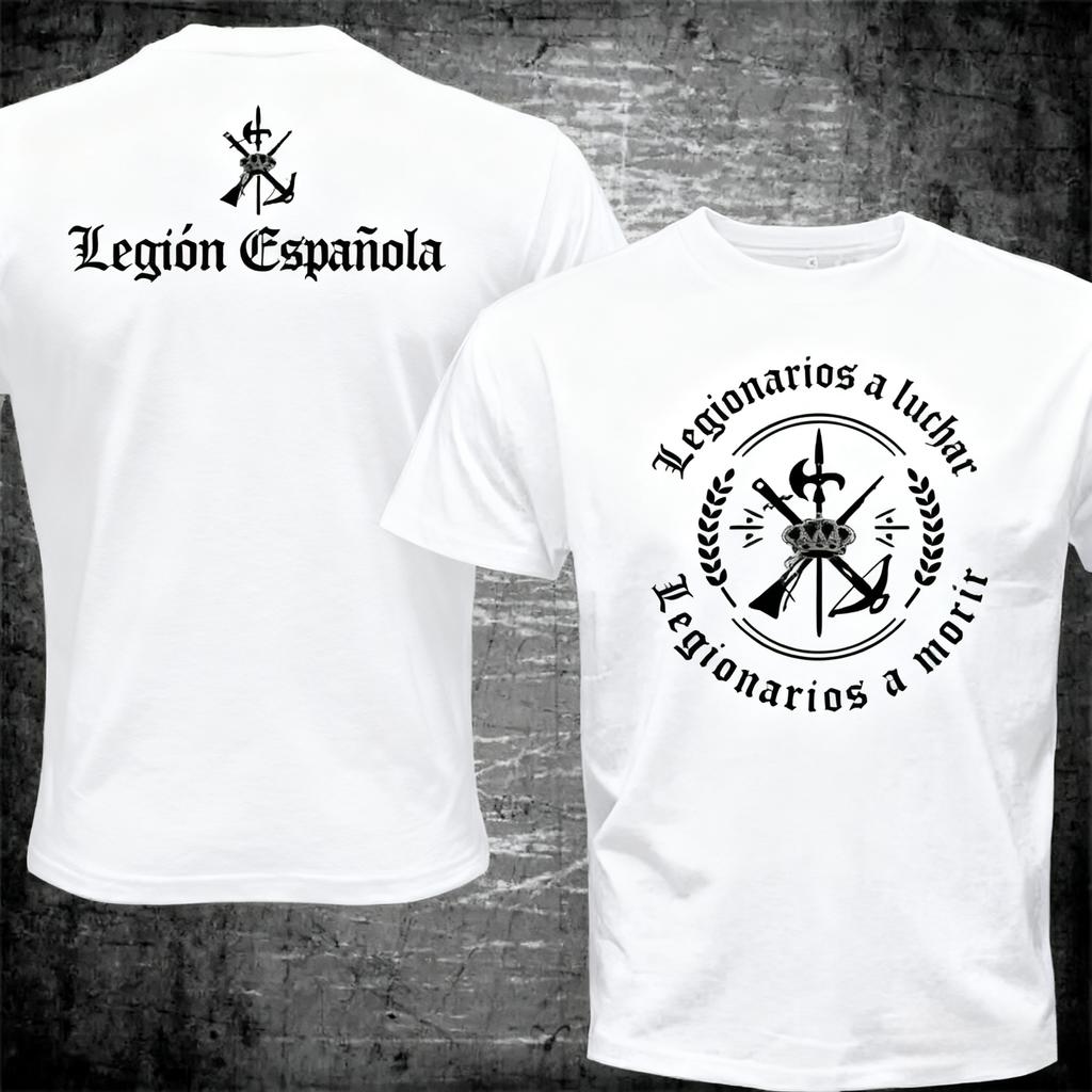 Spain Foreigh Legion Spanish Espanola Tercio Army Military TShirt Summer Cotton Short Sleeve ONeck Mens TShirt New S4XL