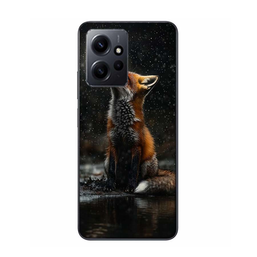 Red Fox Vulpes Phone Case For Redmi Note 14 15 Pro 5G 13 12 Pro Plus 11 11T 11E 11S 10 Pro 10S 9 9S Cover Cell Clear TPU Capa Co
