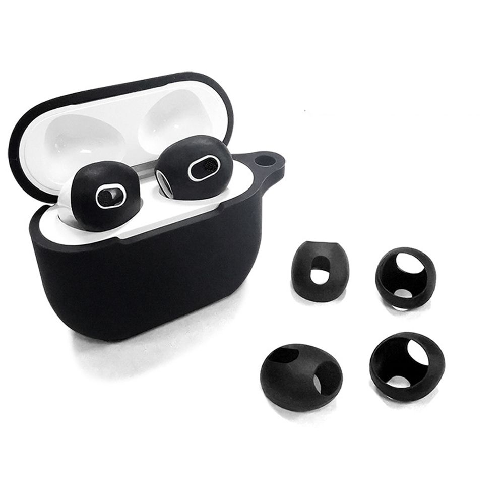 2pcs/1pair Ultra Thin Replacement Protective Earbuds Eartips Ear Cover Silicone For AirPods 3