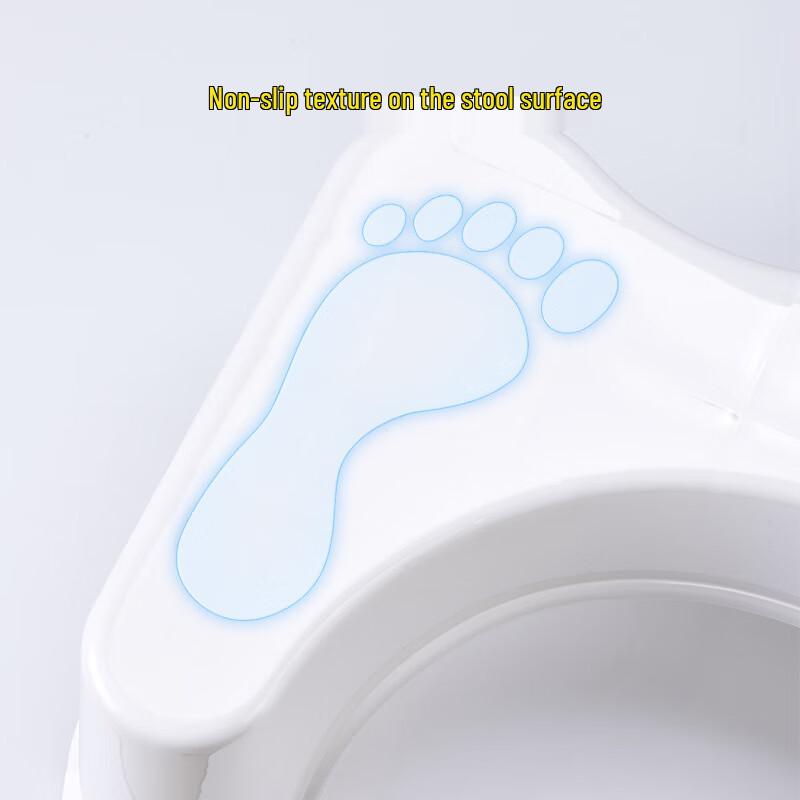 JINGRUIXIANG Kids' Plastic Bathroom Step Stool