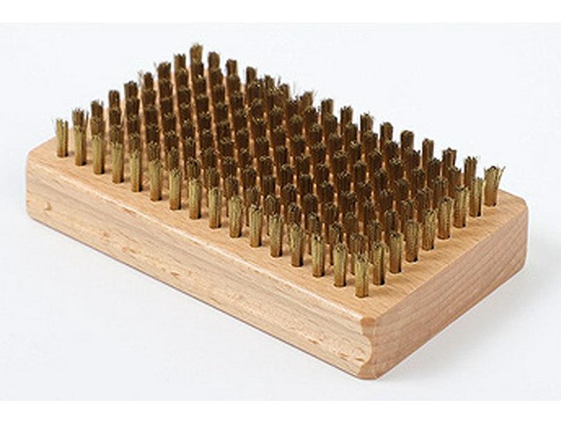 Ski Board Polishing Kit: Stain Removal Wax Brush Set with Brass, Nylon, and Horsehair Brushes