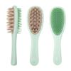 1PC Long Handle Double-sided Shampoo Brush Silicone with Handle Shampoo Comb Wet and Dry Shampoo Massage Brush