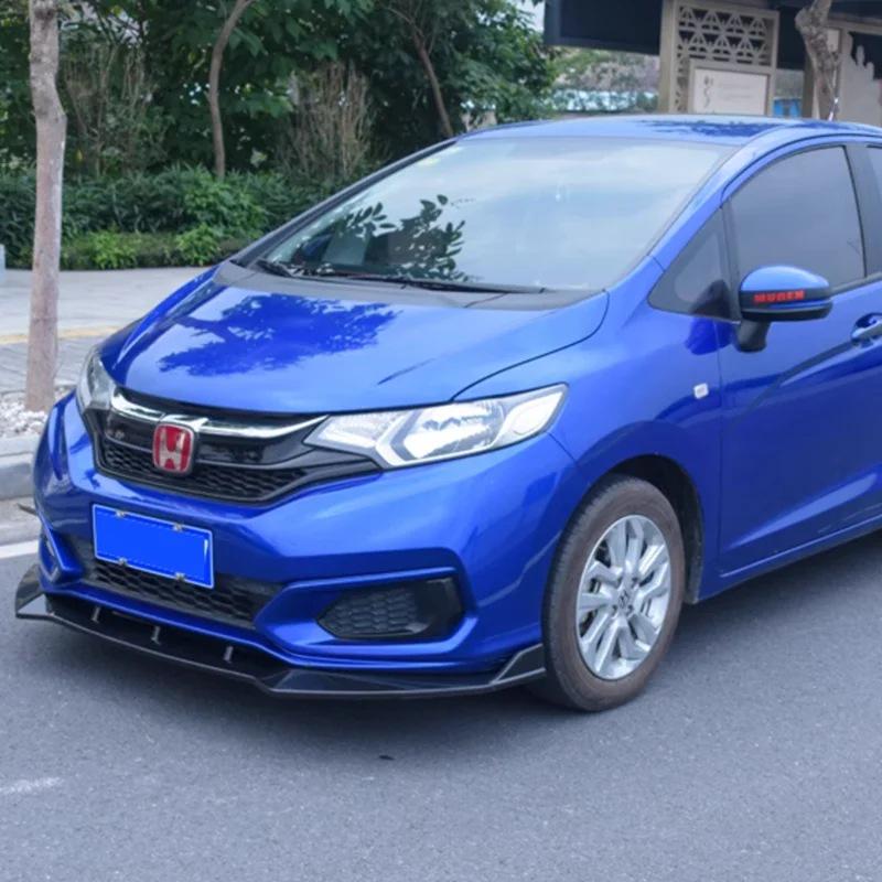 Honda Fit 2018-2020 Front Lip: Three-Section Sport Bumper Modification