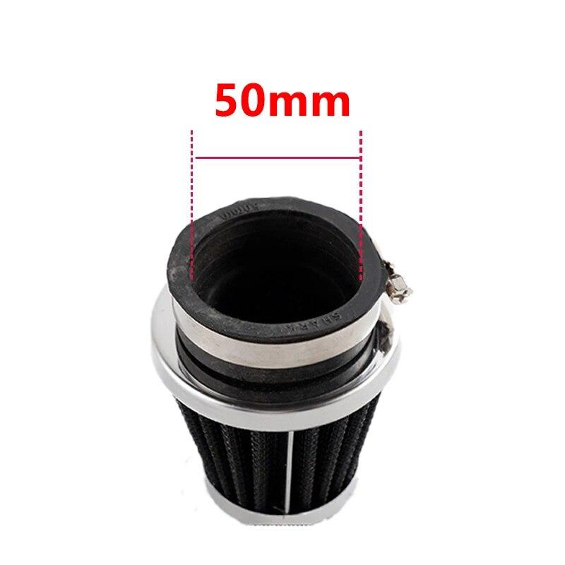 Filtru de aer 28-60mm Filtre cu cap ciupercă pentru motocicletă Admisie de aer cu debit mare pentru ATV Pit Dirt Bike Suzuki Honda Kawasaki Yamaha Moto