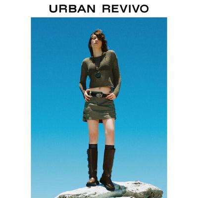 UR Women's Wasteland Style Hollow Out Knit Sweater