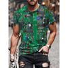 Men's Fashionable Casual Short-sleeved Breathable T-shirt