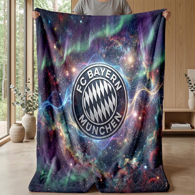Bayern Munich Theme blanket Soft Flannel Blanket Plush Throw Blanket Cozy Sofa Bed Blanket for Home Decor