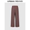 UR Women's Retro Plaid Wide-Leg Pants