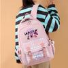 K-Pop Printed Large Capacity Backpack for Teenger Student Girl Boy Schoolbag Bookbag Women Large Capacity Waterproof Travel Bag Kid Gift Rucksak