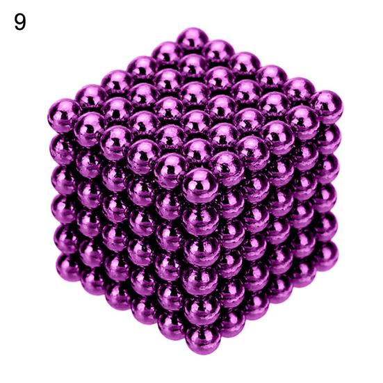 216Pcs 3mm Magic Block Puzzle Magnetic Ball Cube Children Early Education Gift