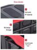 Extra Large Plastic Folding Storage Box for Clothes and Outdoor Car Organizing