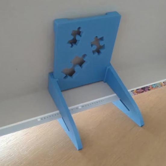 Puzzle Box Display Stand All-in-One Jigsaw Puzzle Box Lid Holder Detachable Puzzle Poster Holder Accessory Gift for Adults