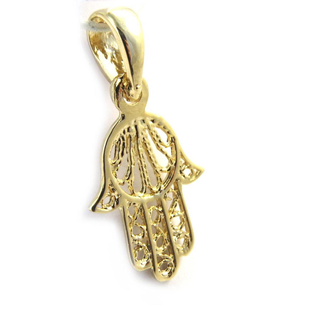 Altesse [M5017] - Gold Plated Pendant 'Fatma'