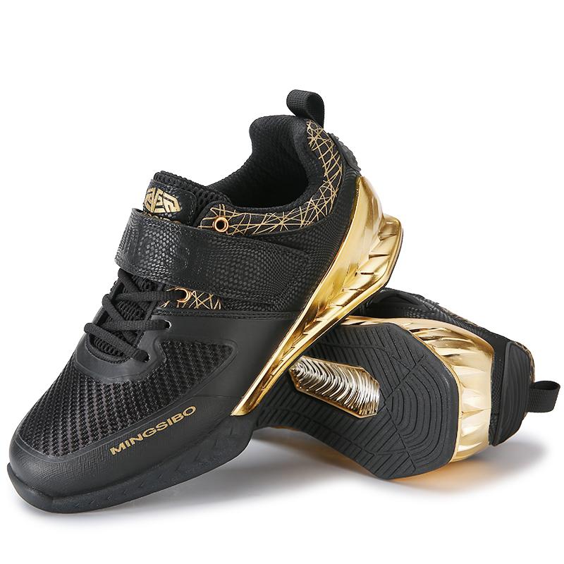 Men Professional Deadlift Shoes Non Slip Barefoot Training Weightlifting Squat Original Sneakers Breathable Weightlifting Shoes