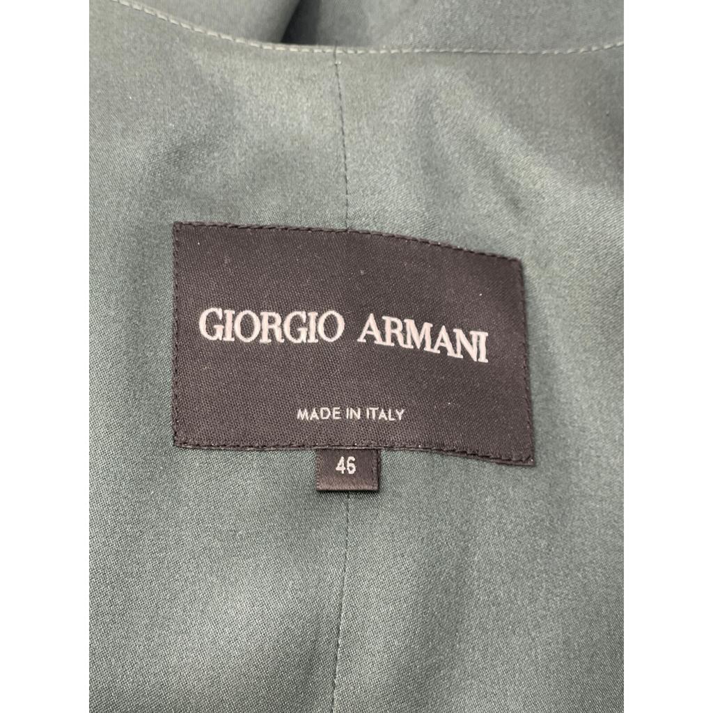 Giorgio Armani Green 2011 JAG13T JA113 Silk Jacket Jacket 46 greenUsed