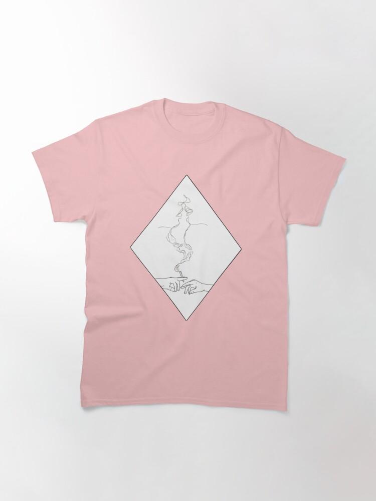 Line art (love and cigarettes) Classic T-Shirt