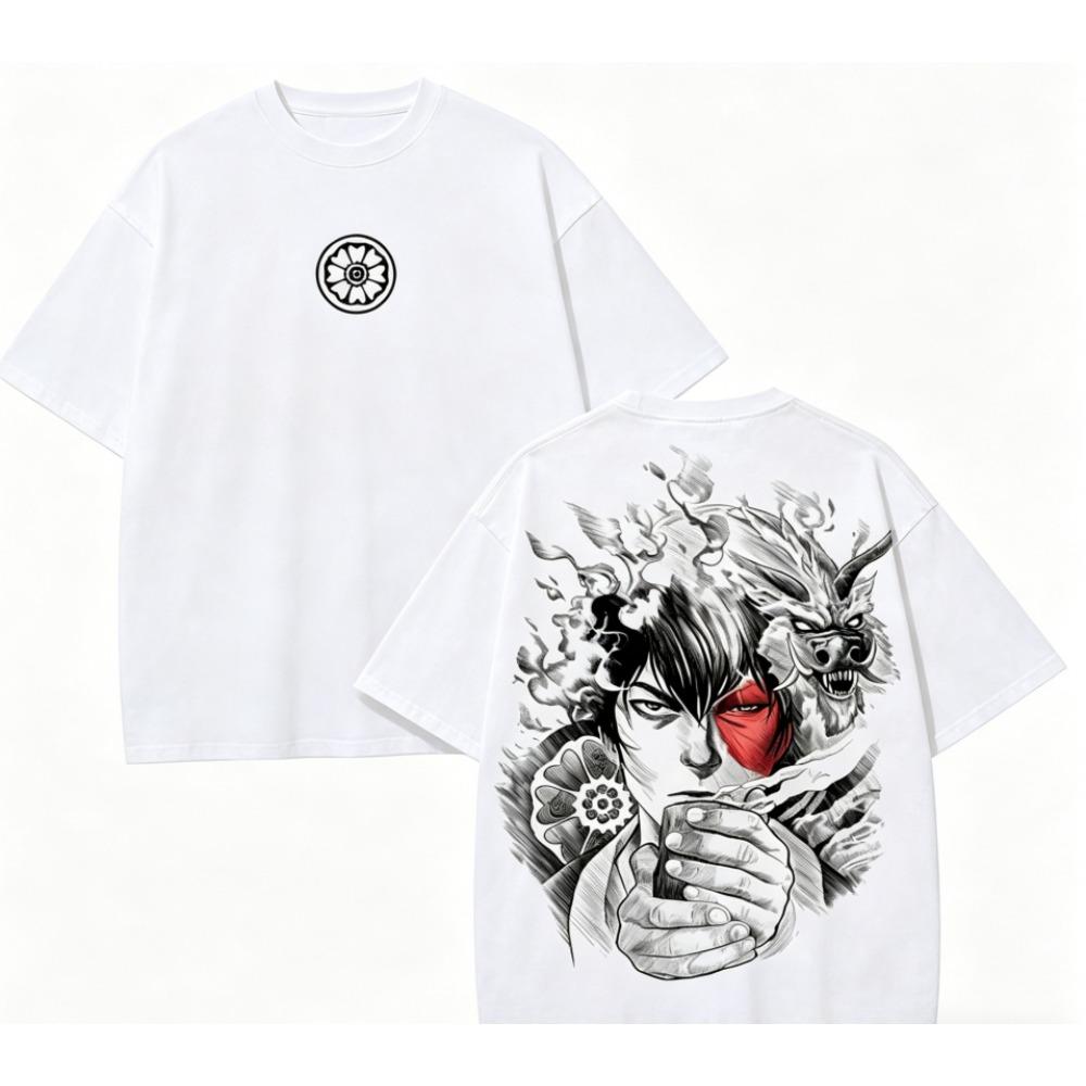Avatar Der Letzte Airbender Zuko Anime Liebhaber T-Shirt Ganzjahreskleidung Persönlichkeit Kleidung Große Größen Unisex Neues Modell Paare hohe Qualität weich